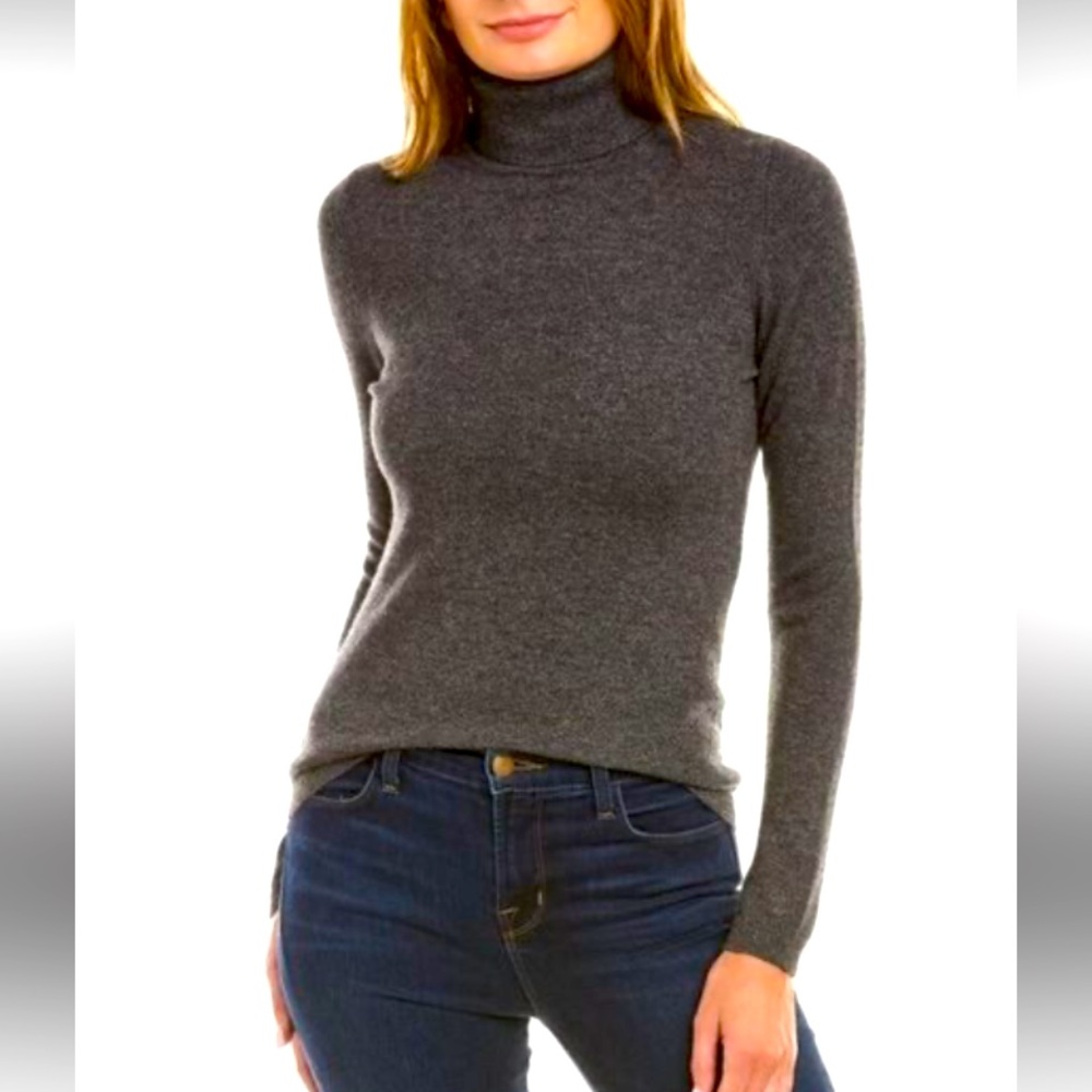Holt Renfrew Italian Made Turtleneck Woolmark Sweater Size S|P